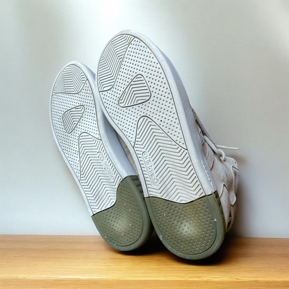 ADIDAS TUBULAR INVADER STRAP SNEAKER Neutral Color High Top Size 8  Like New - Picture 4 of 13
